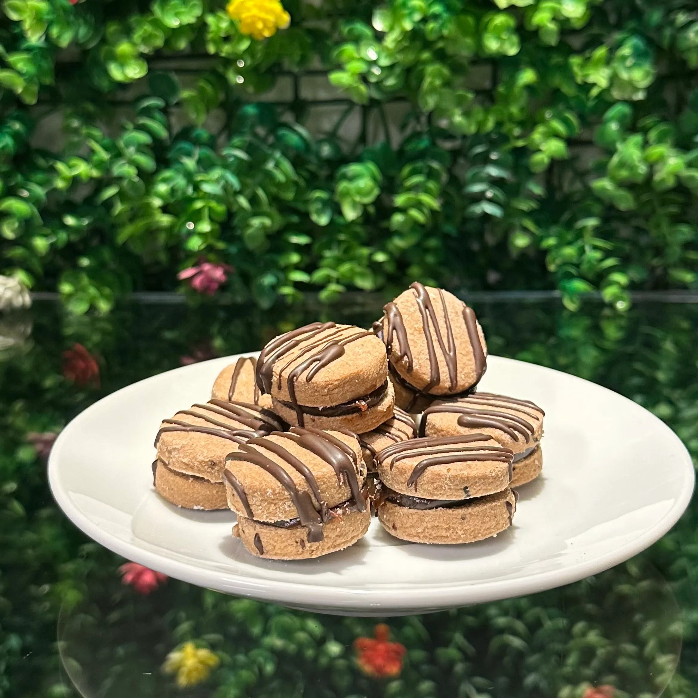 Alfajores de chocolate