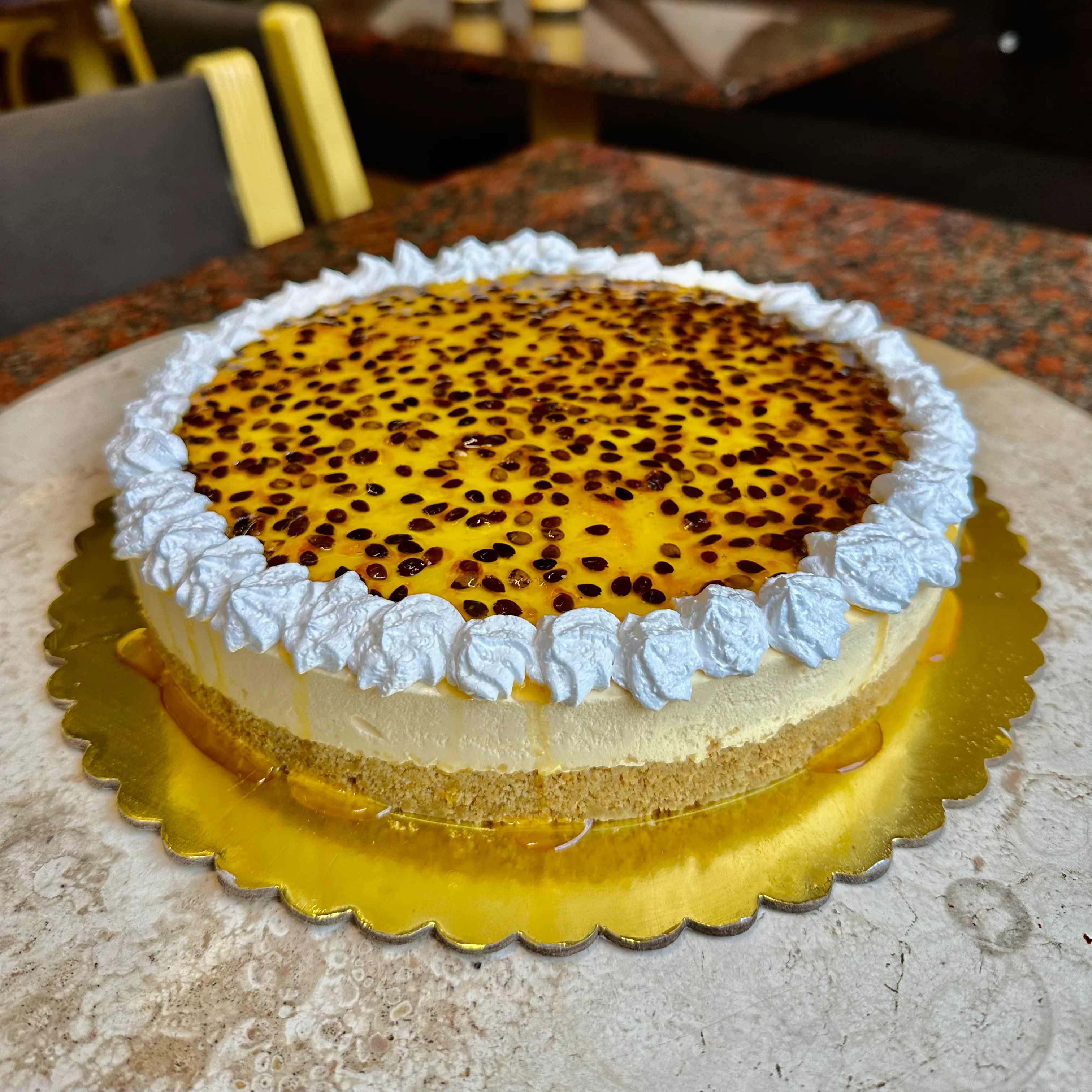 Cheesecake de Maracuyá
