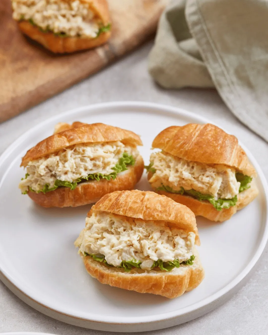 Croissant de pollo