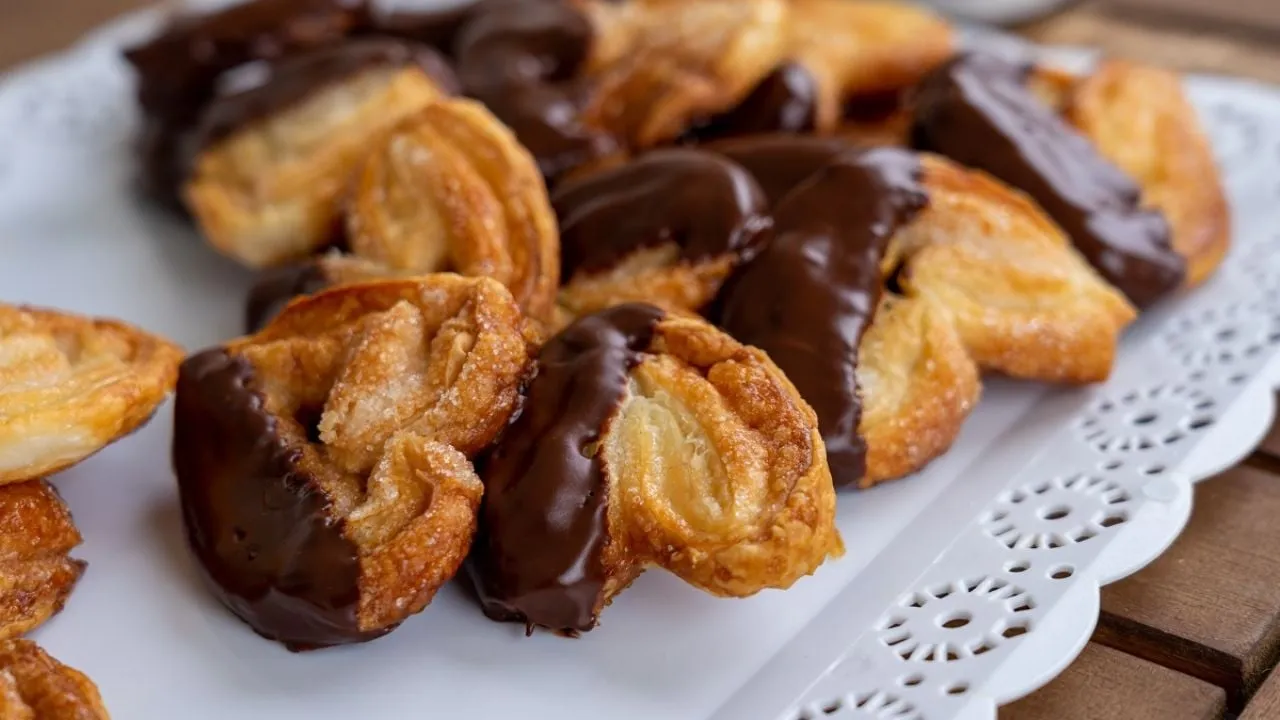 Orejitas Bañadas en chocolate