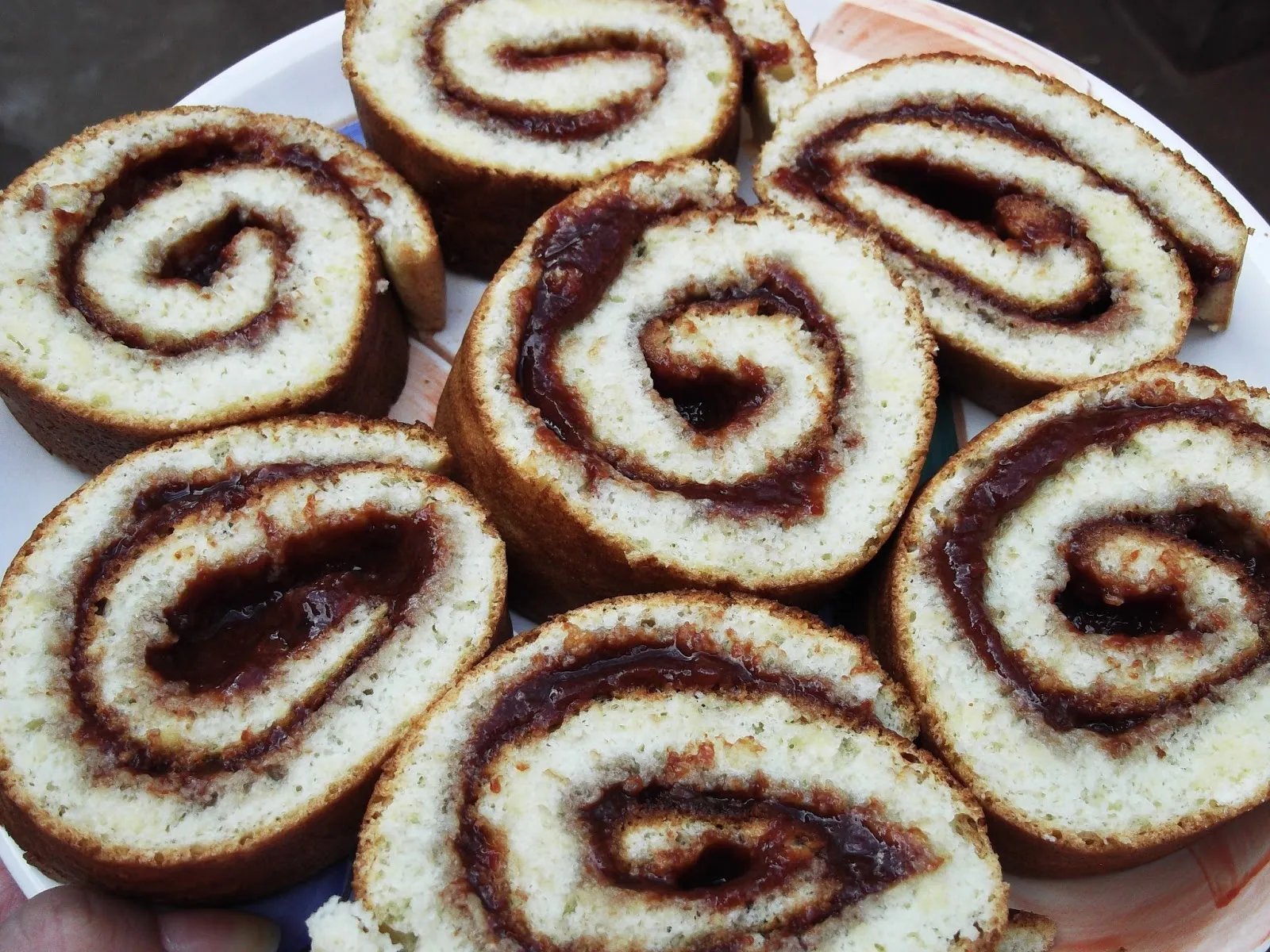 Piononos con fudge