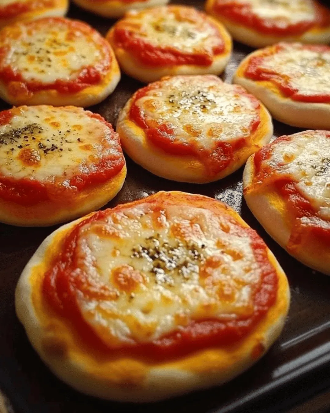 Pizzitas redondas